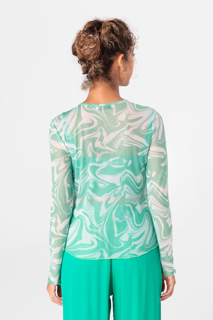 BSL Women Long Sleeve Tulle Body - Iguala de la Independencia