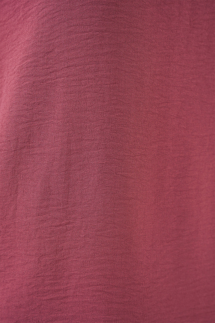 BGD Women V Neck Sleeveless Blouse 950 - Dusty Rose - Ciudad del Carmen