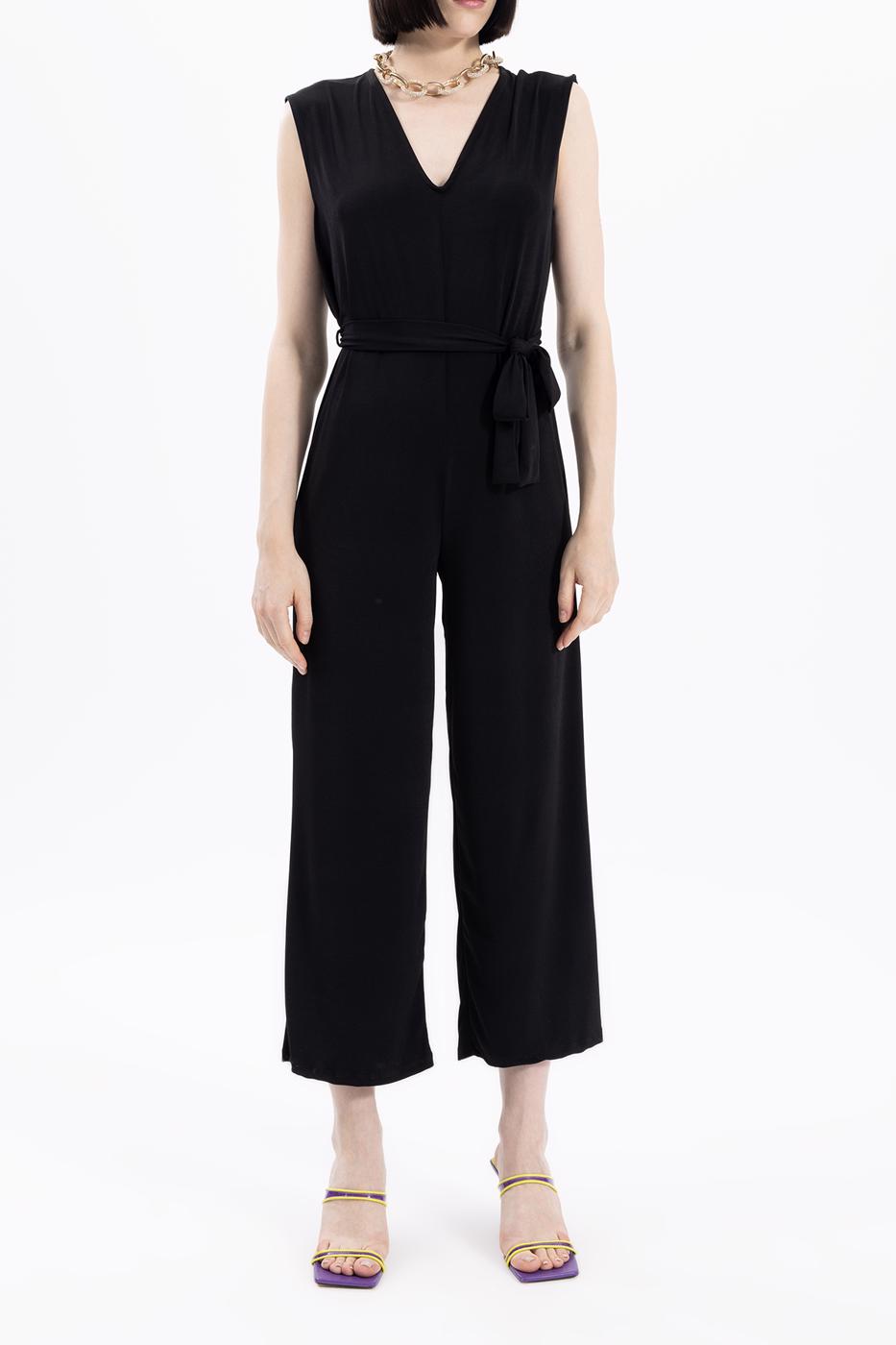 BSL Women V-neck Sleeveless Jumpsuit - Bastia