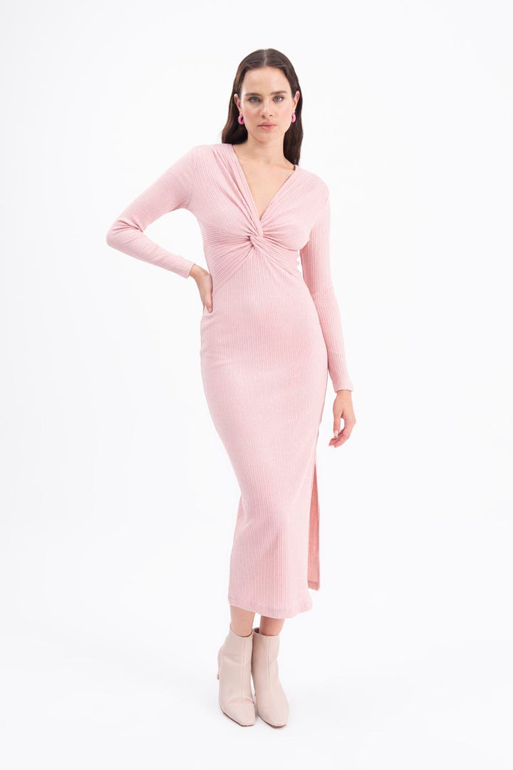 BSL Women V-neck midi dress - Durham