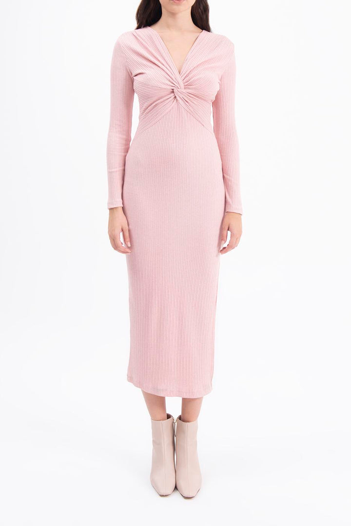 BSL Women V-neck midi dress - Durham