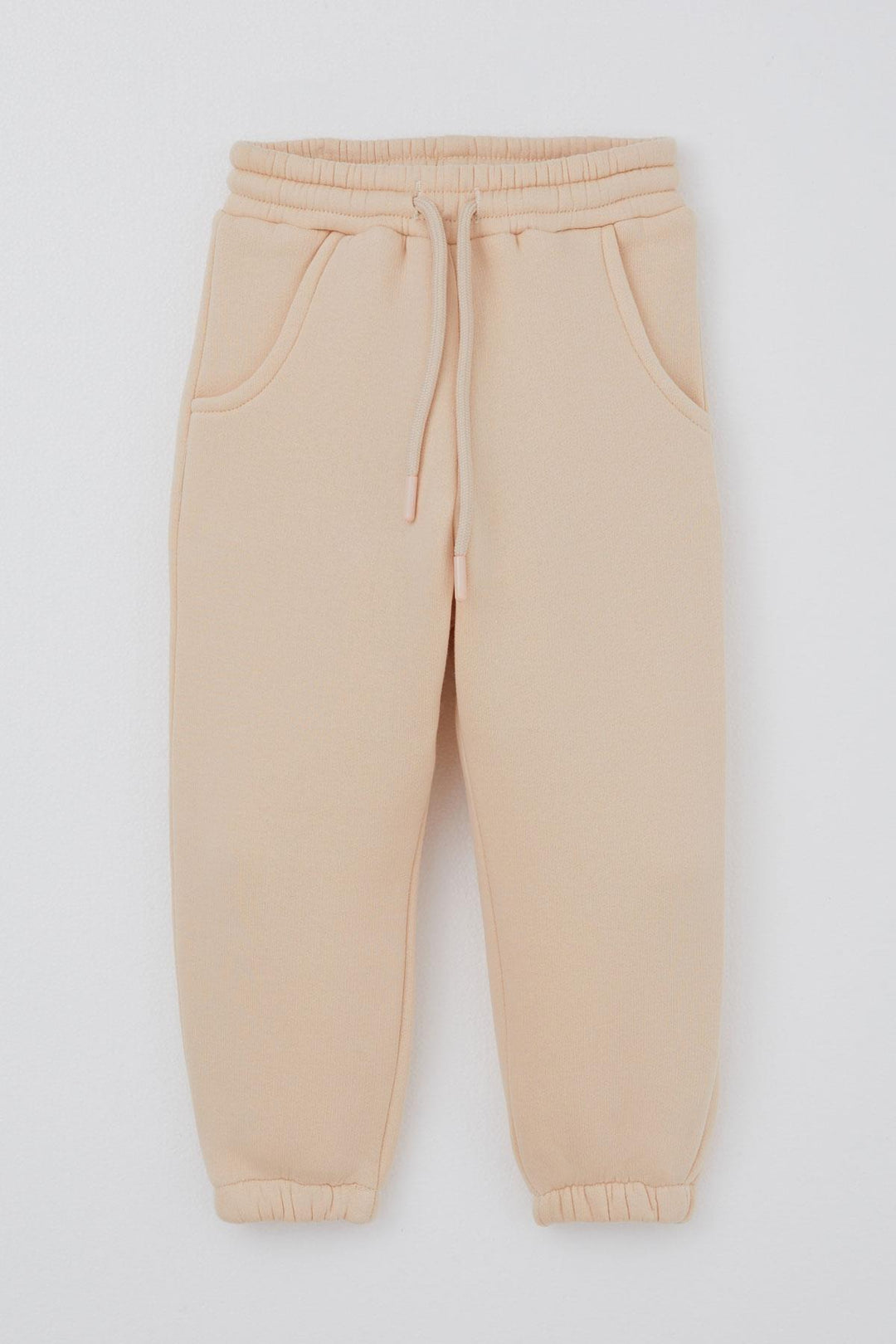 BRE Valorya Girl's Tracksuit with Cute Bear Pattern, 2-5 Years, Cream - Poti