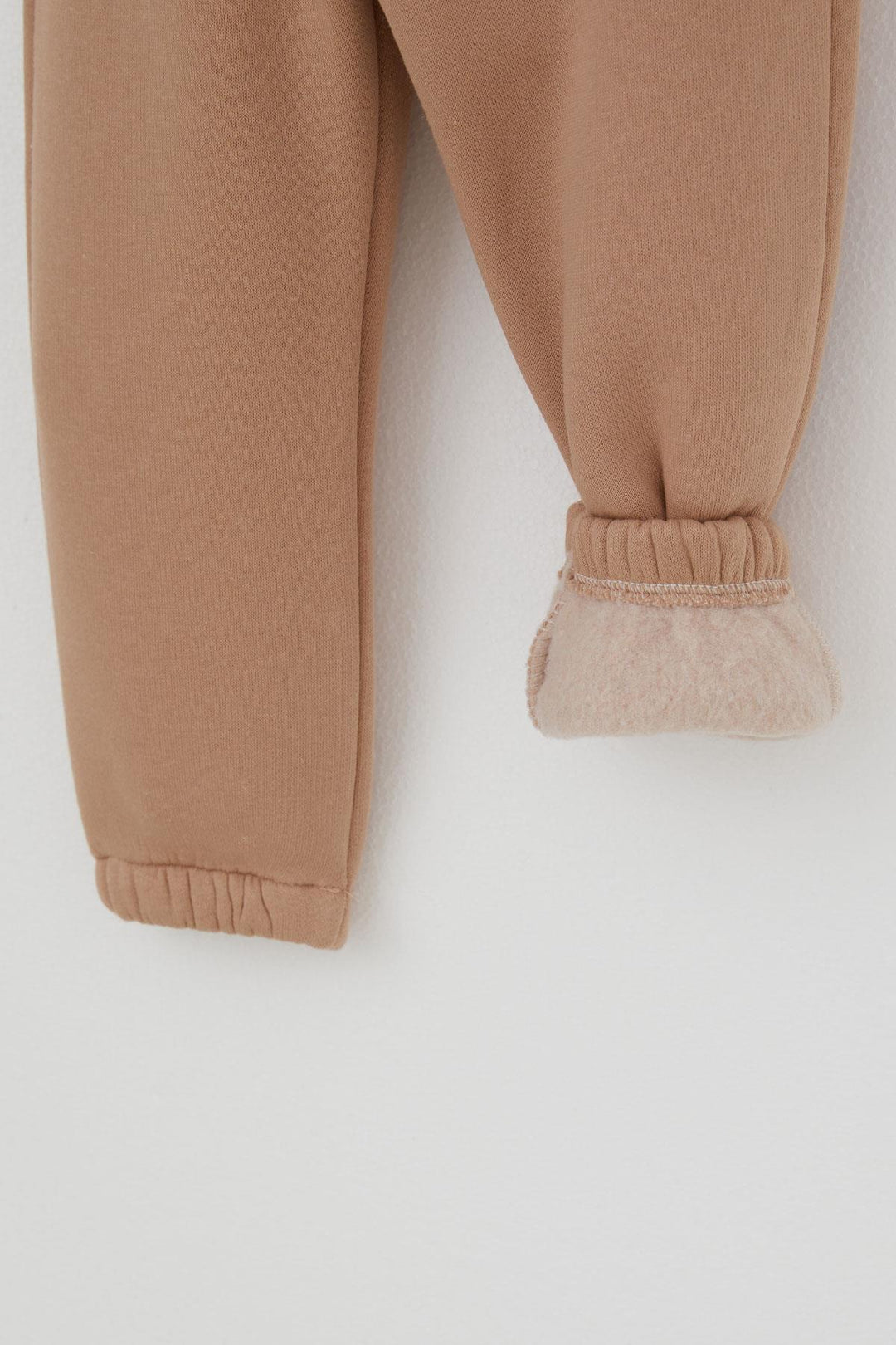 BRE Valorya Girl's Tracksuit with Cute Bear Pattern, 2-5 Years, Brown - Marietta