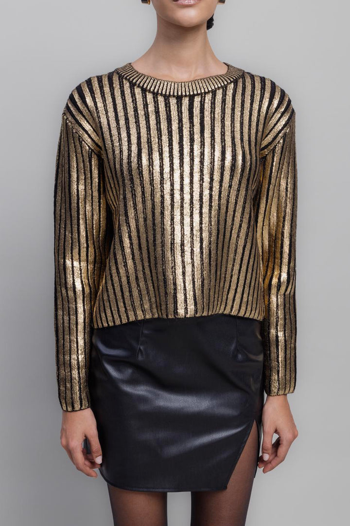 BSL Women Gilded Print Pullover - Mira