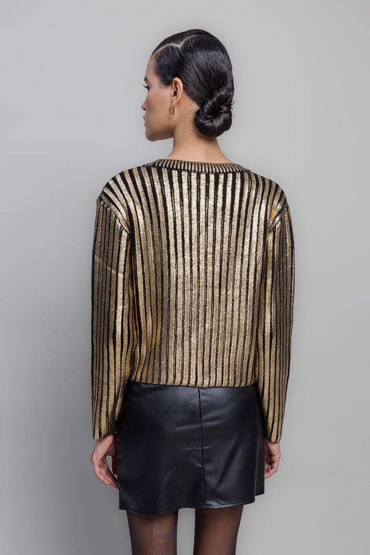 BSL Women Gilded Print Pullover - Mira