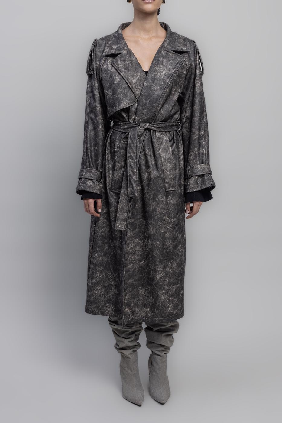 BSL Women Vintage Look Lined Trenchcoat - Chelmsford