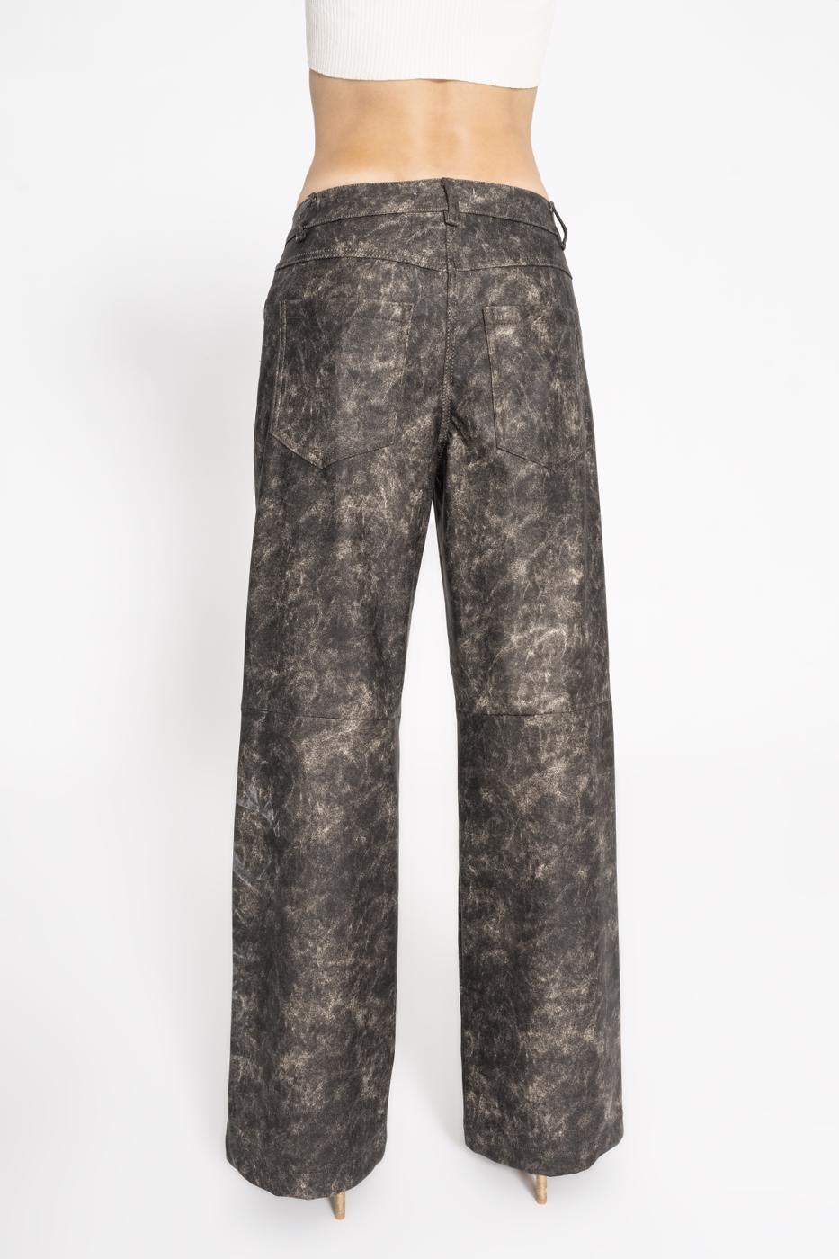 BSL Women Vintage Look Straight Cut Pants - Kehl