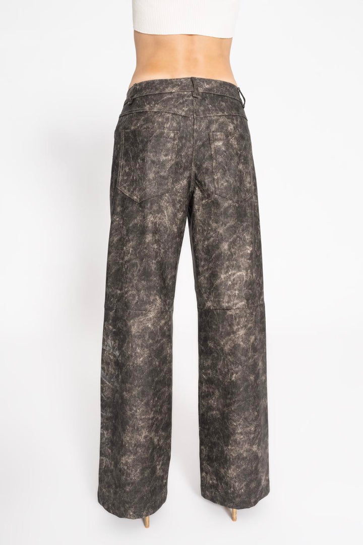 BSL Women Vintage Look Straight Cut Pants - Kehl