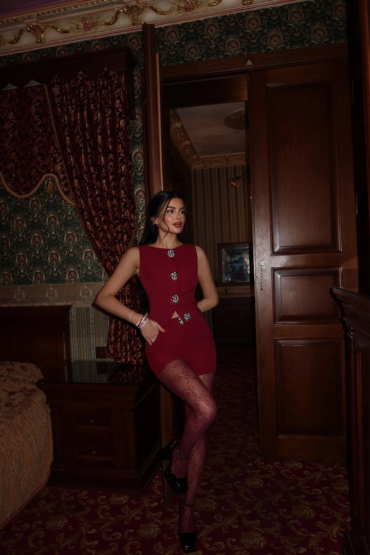 EYY Women Rotten Cherry Skirt Suit - Darwin