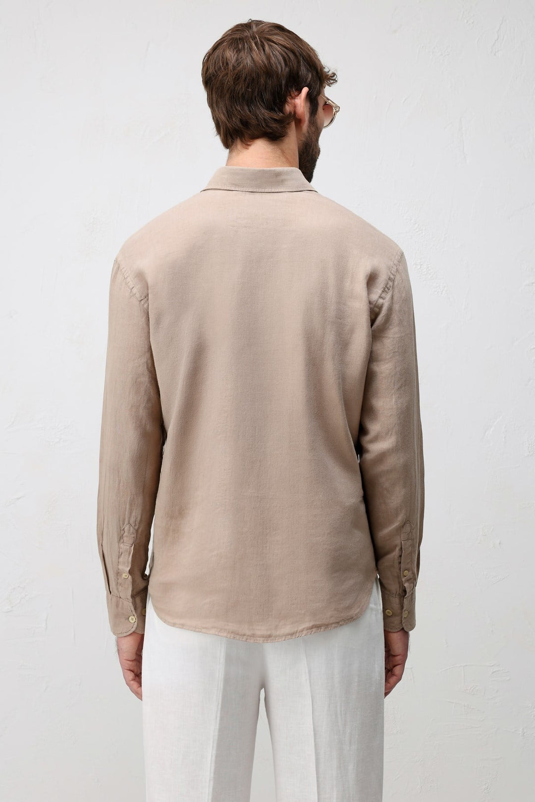 ANT Antioch Vizon 100% Keten Relax Fit Erkek Gömlek - Brooklyn