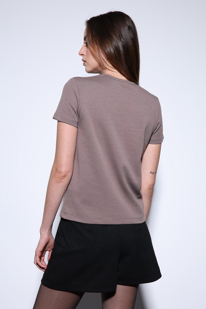 ANT Antioch Vizon Basic Kadın T-Shirt - Citrus Heights