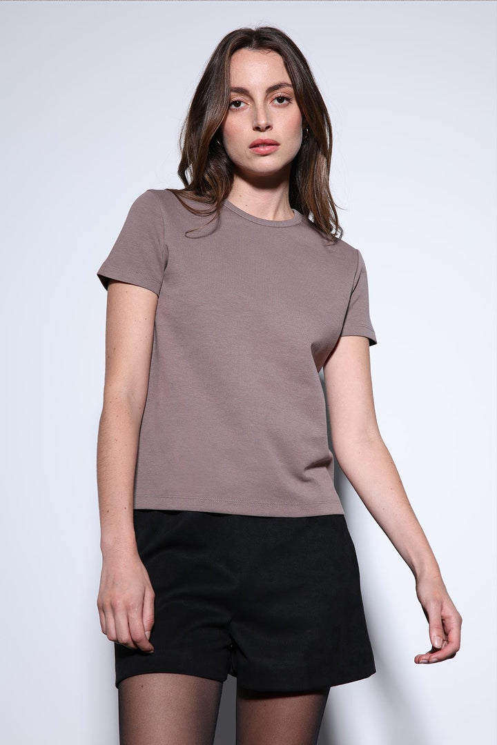 ANT Antioch Vizon Basic Kadın T-Shirt - Citrus Heights