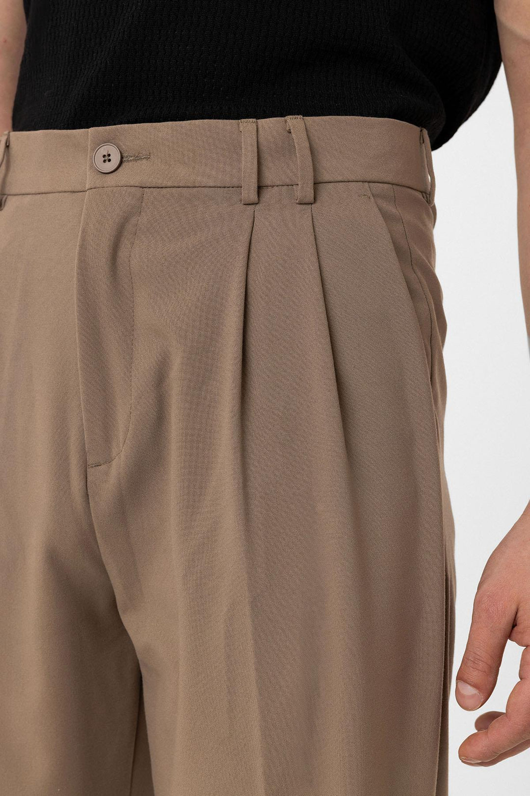 ANT Antioch Vizon Çift Pileli Baggy Fit Erkek Pantolon - Charleville-Mézières