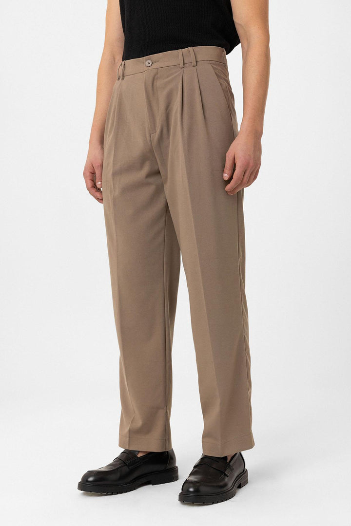 ANT Antioch Vizon Çift Pileli Baggy Fit Erkek Pantolon - Charleville-Mézières