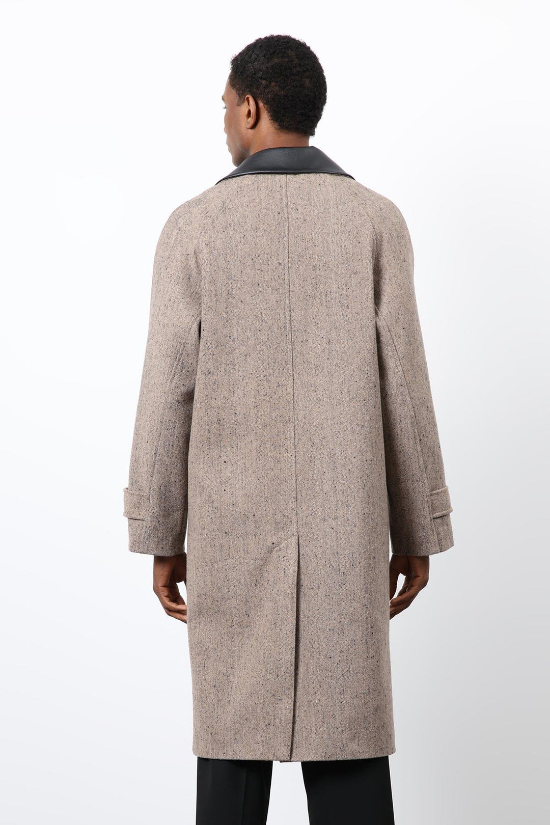 ANT Antioch Mink Contrast Collar Men's Coat - Lodi