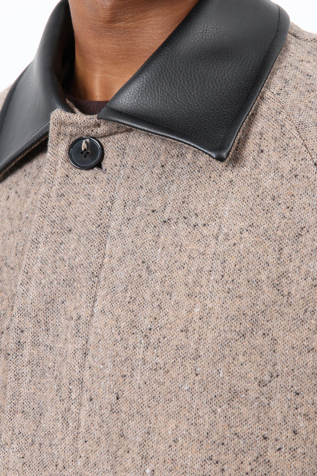 ANT Antioch Mink Contrast Collar Men's Coat - Lodi