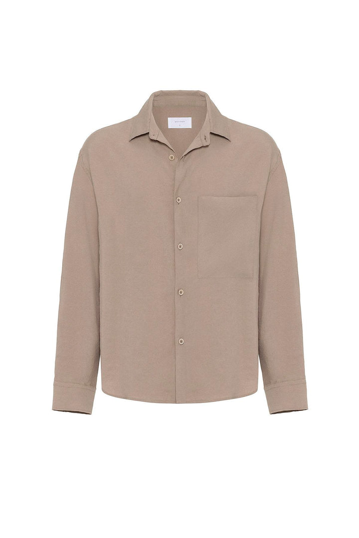 ANT Antioch Mink Relax Fit Modal Fabric Men's Shirt - Fort McMurray