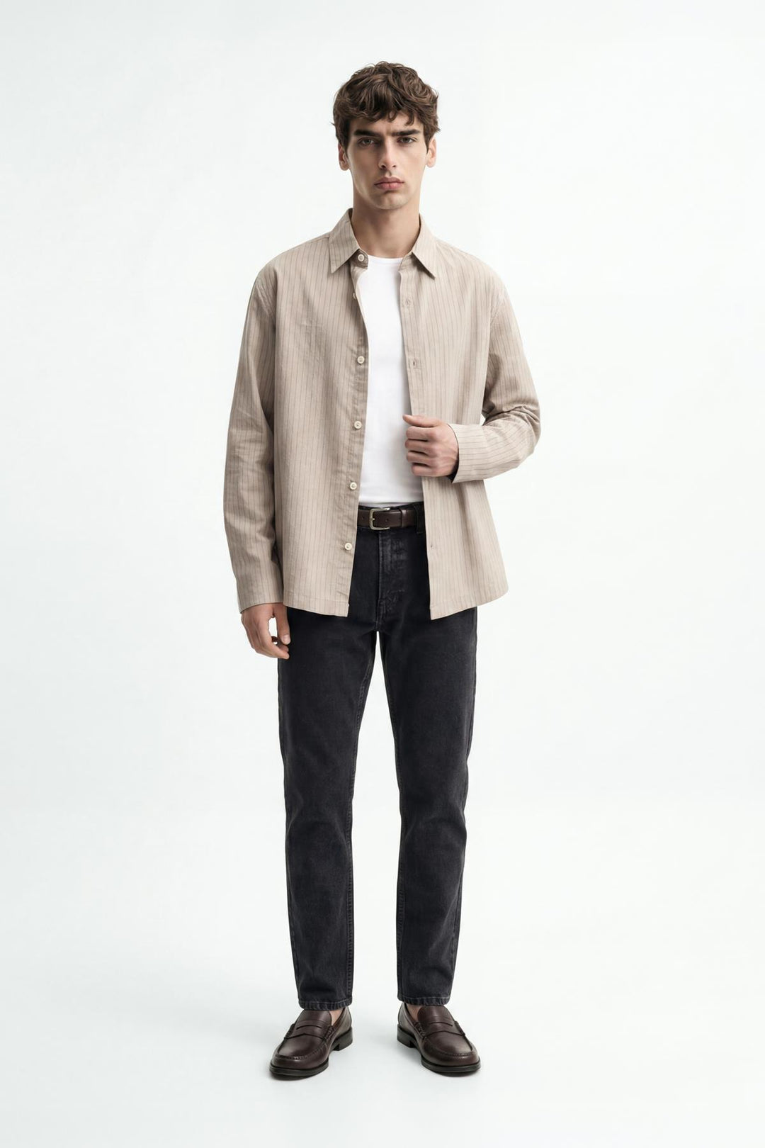ANT Antioch Vizon Relaxed Fit Çizgili Erkek Gömlek - Guelph