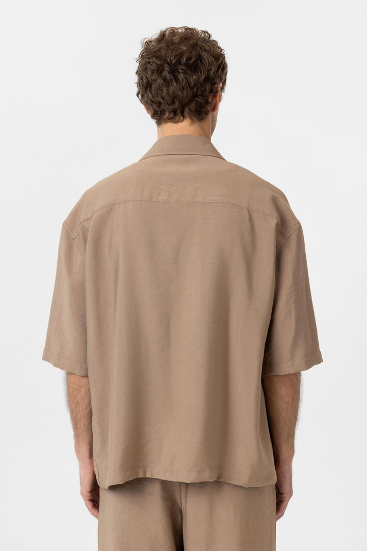 ANT Antioch Mink Relaxed Short Sleeve Men's Shirt - Târgu Jiu