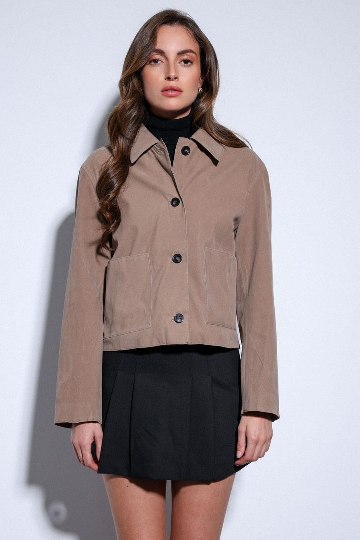 ANT Antioch Mink Bag Pocket Suede Women's Jacket - Fairbanks