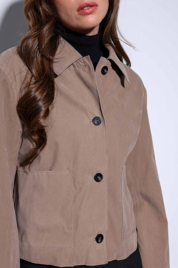 ANT Antioch Mink Bag Pocket Suede Women's Jacket - Fairbanks