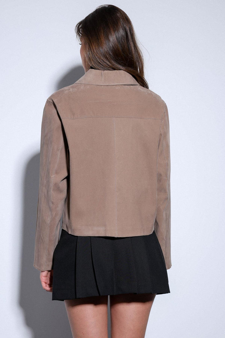 ANT Antioch Mink Bag Pocket Suede Women's Jacket - Fairbanks