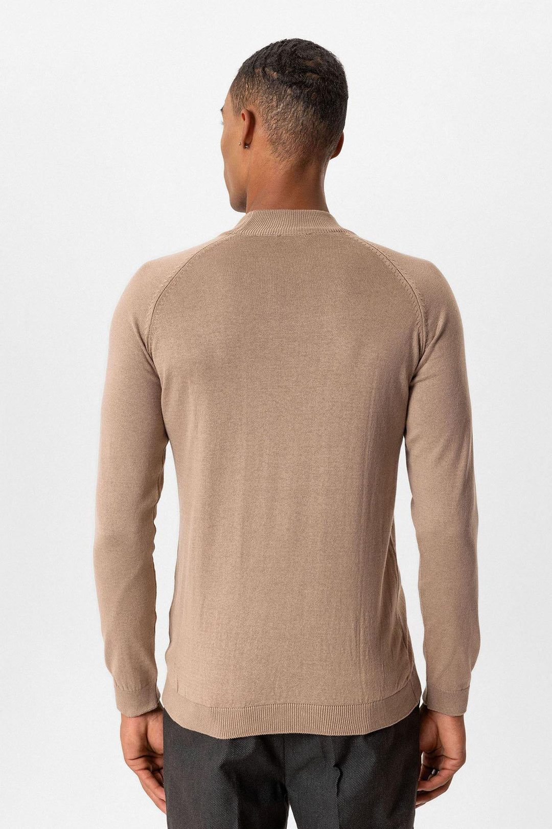 ANT Antioch Mink Half-Zip Men's Sweater - Harrow