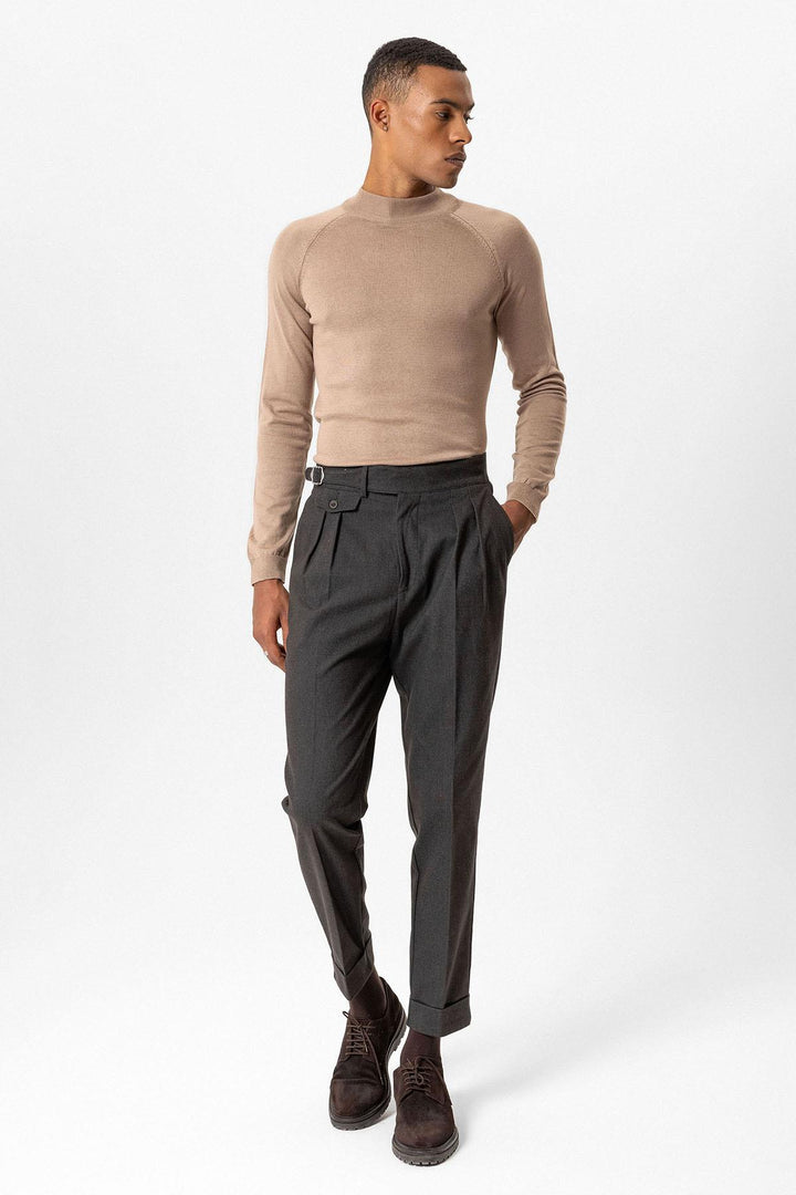 ANT Antioch Mink Half-Zip Men's Sweater - Harrow