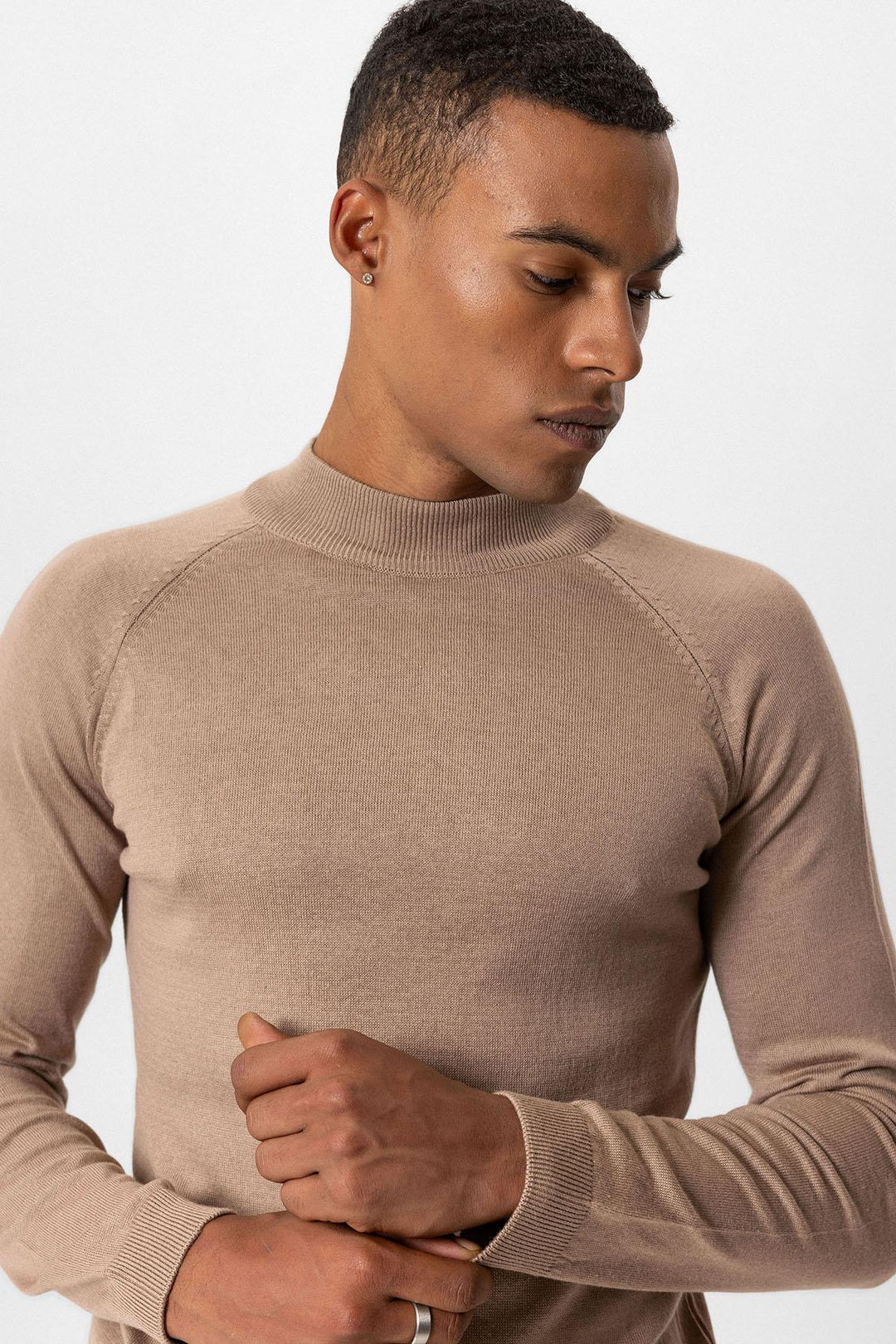 ANT Antioch Mink Half-Zip Men's Sweater - Harrow