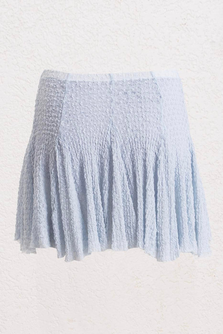 BSL Women Flounced Lace Mini Short Skirt - Choisy-le-Roi