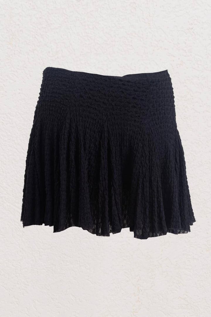 BSL Women Flounced Lace Mini Short Skirt - Evergem