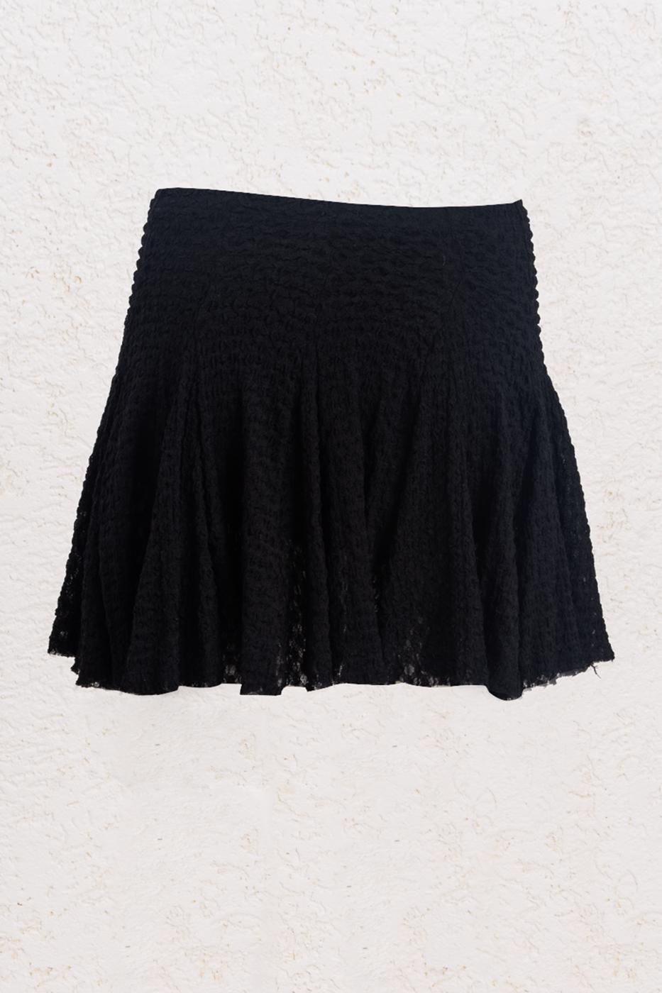 BSL Women Flounced Lace Mini Short Skirt - Los Banos