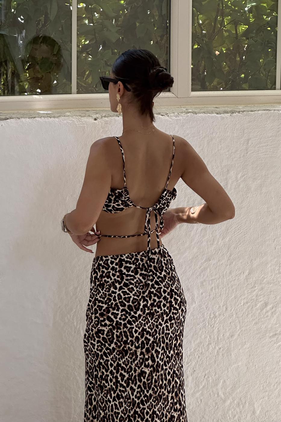 BSL Women Flounced Midi Skirt - Jalapa