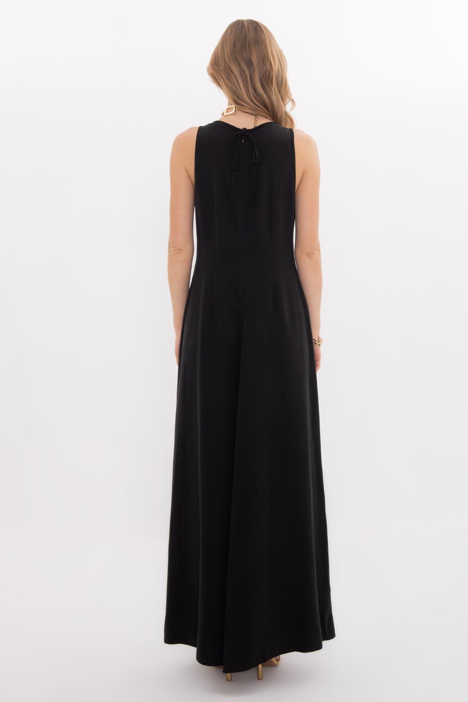 BSL Women Flounced Tencel Maxi Dress - Godalming