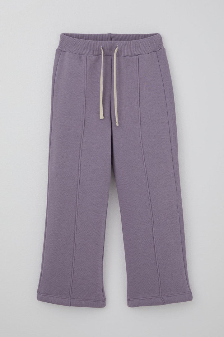 BRE West Girl Child Tracksuit Set Glitter Bow Printed 4-7 Years, Powder - Hoboken