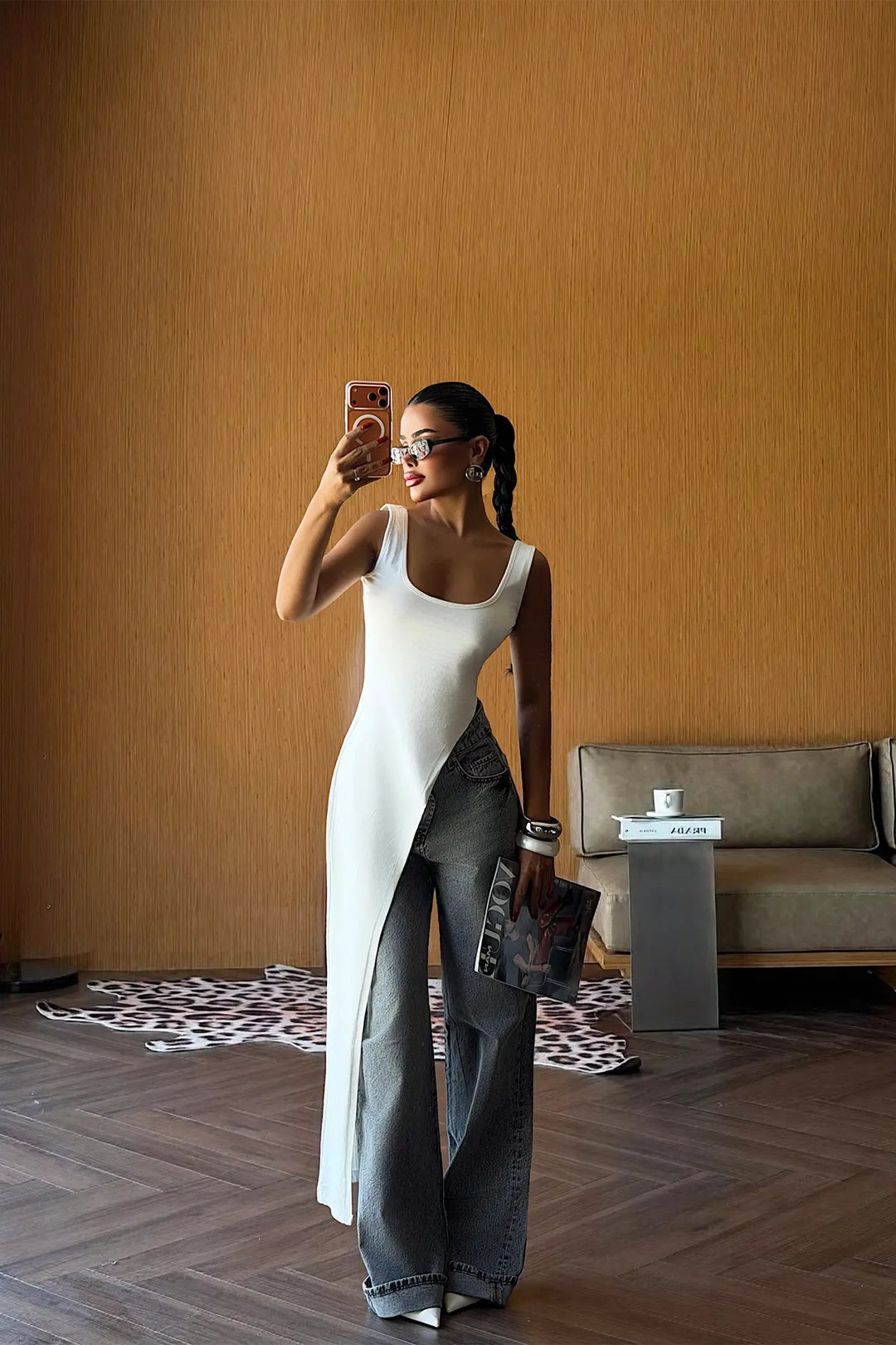 EYY Women White Basic Strappy Dress - Denton