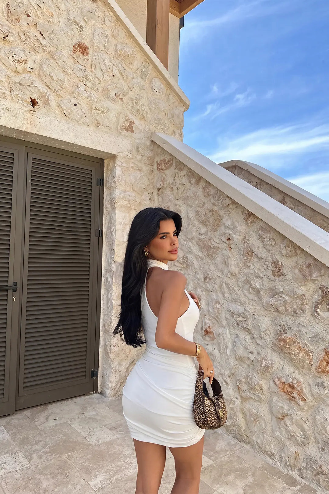 EYY Women White Kawos Dress - Brisbane