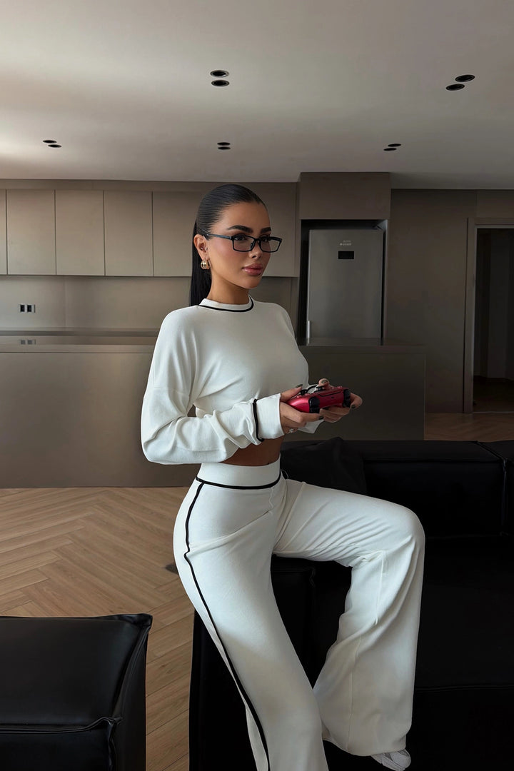 EYY Women White Lorisy Suit - Wake Forest