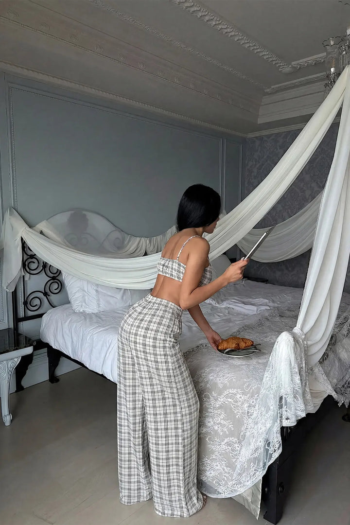 EYY Women White Pants Set - Ealing