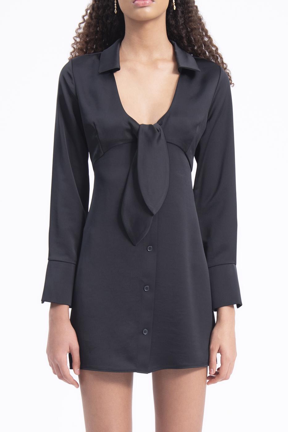 BSL Women Collar detailed mini dress - Ílion