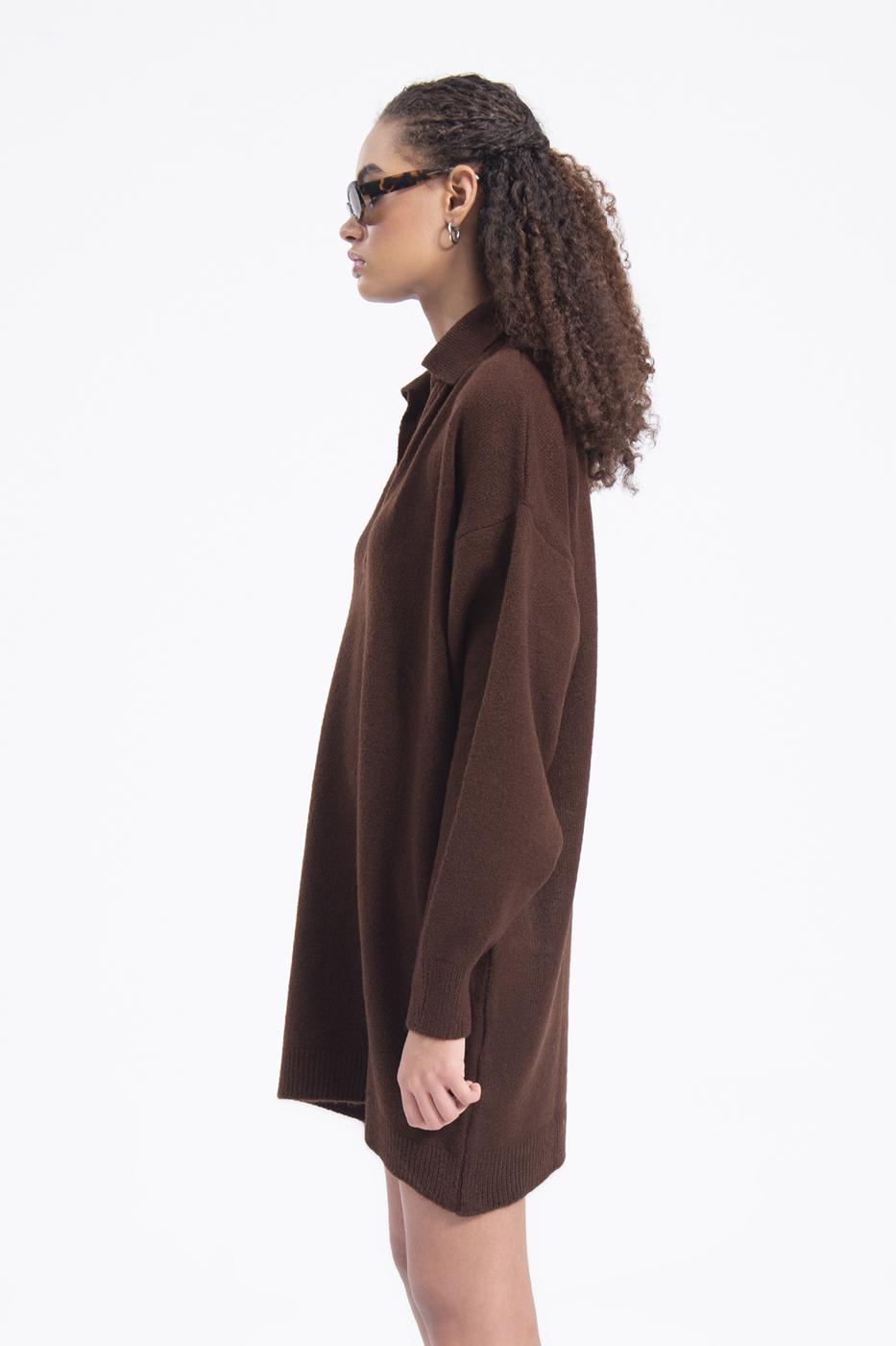 BSL Women Oversize knitted mini dress - Aguadilla