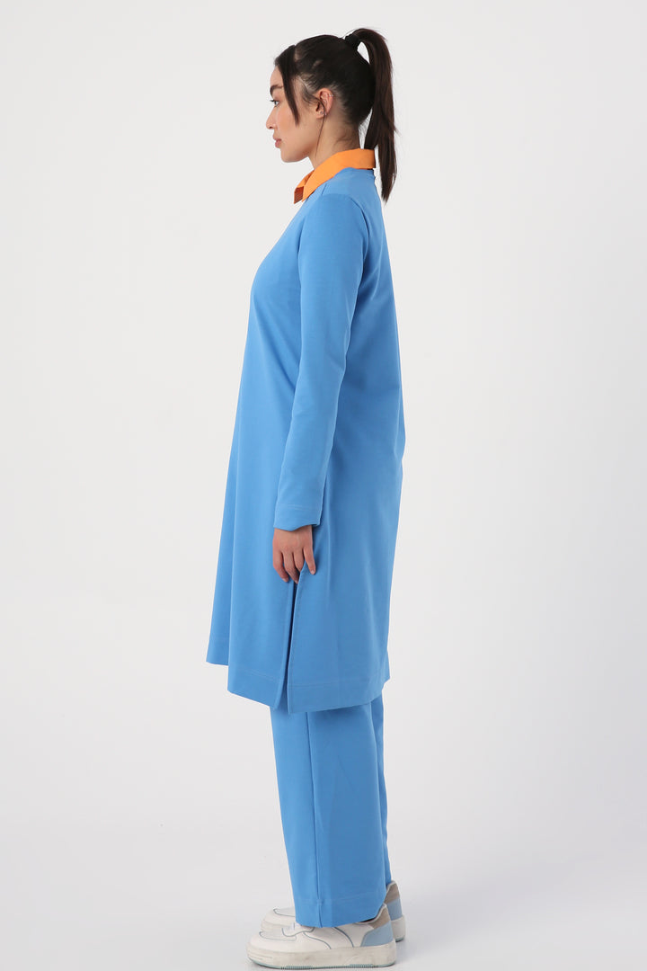 TLD Women Allday Saks Side Slit Pantsuit - Pejë