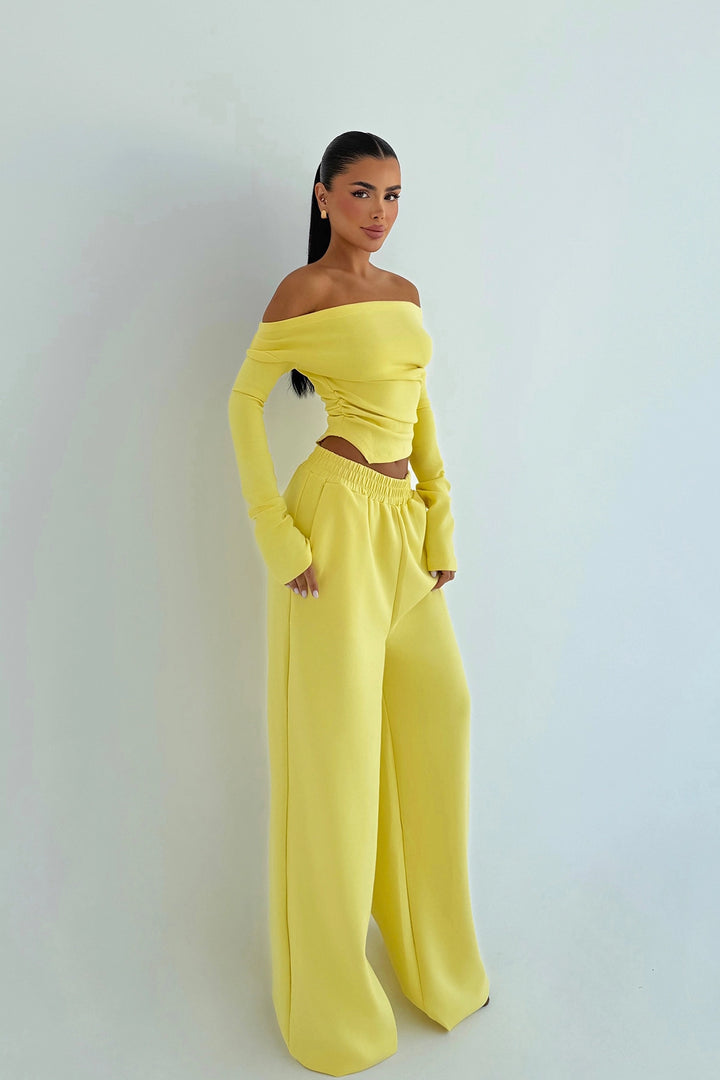 EYY Women Sarı Chyler Eşofman Takımı - Horad Barysaw