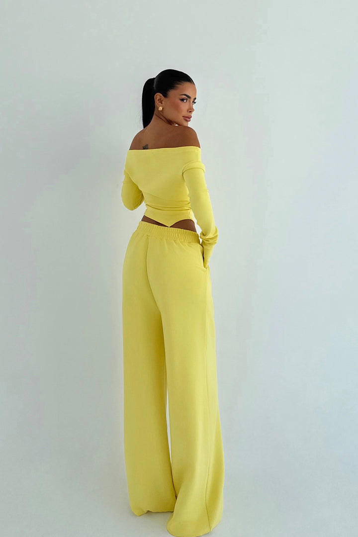 EYY Women Sarı Chyler Eşofman Takımı - Horad Barysaw