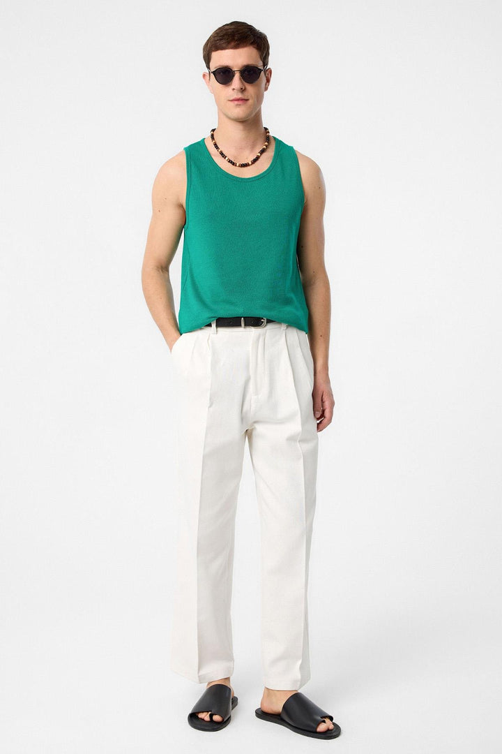ANT Antioch Green Basic Men's Tank Top - Stevenage