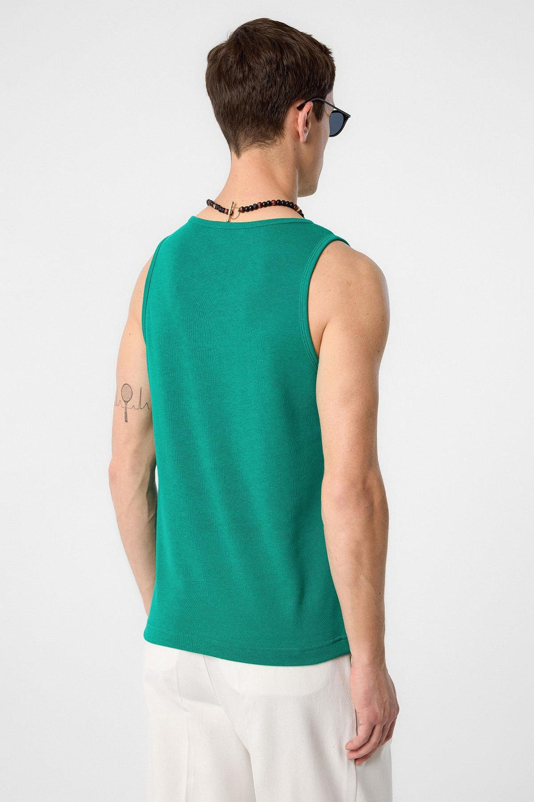ANT Antioch Green Basic Men's Tank Top - Stevenage
