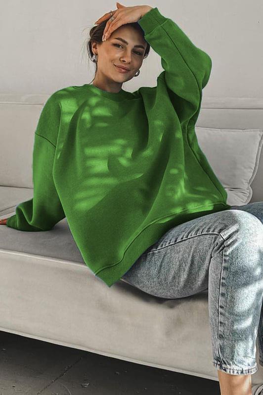 MDX Green Bicycle Collar Basic Sweatshirt MG1559 - Capannori