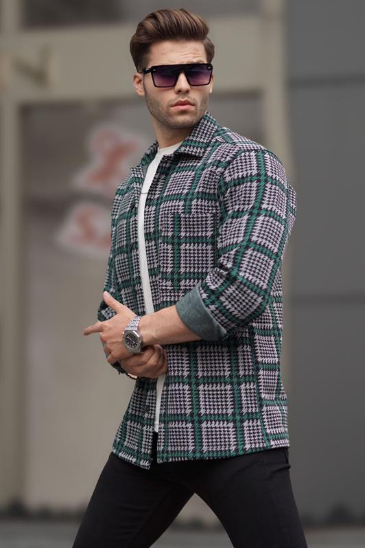 MDX Green Plaid Lumberjack Men's Shirt 6715 - Chaïdári