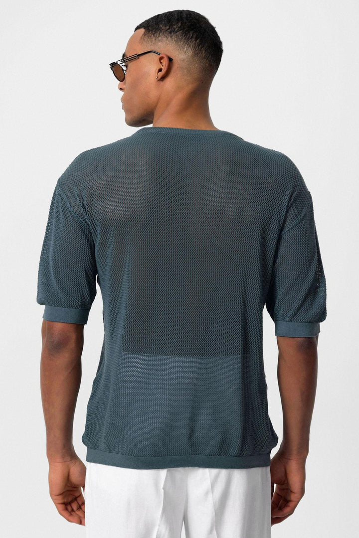 ANT Oversized Openwork Men's T-Shirt - Lansing