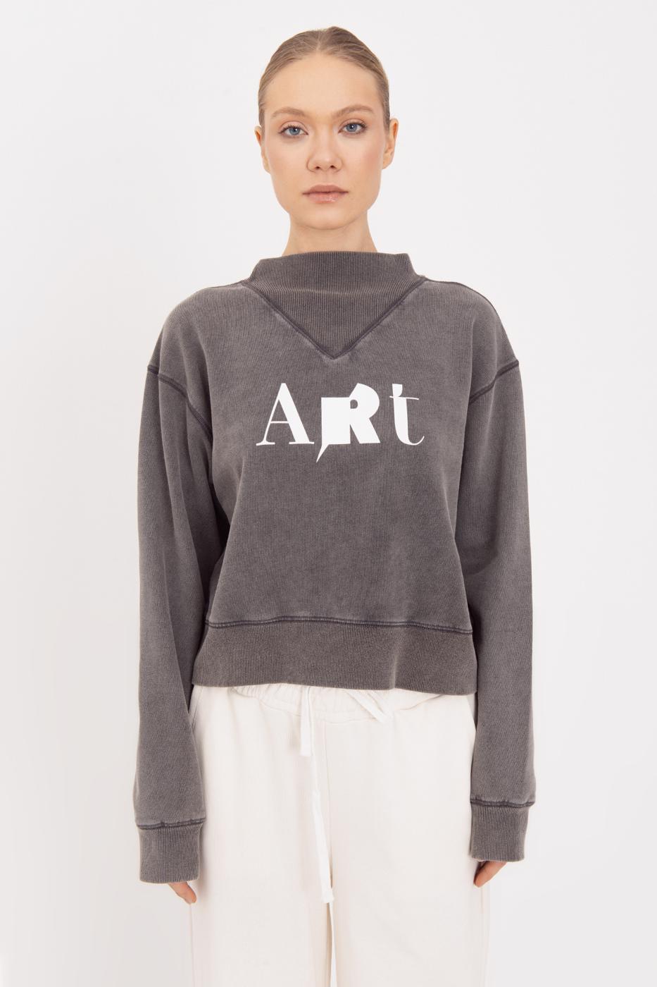 BSL Women Washable Printed Sweatshirt - Pasadena